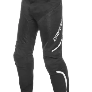 Wysoka jakość Spodnie motocyklowe tekstylne Dainese Drake Air D-Dry® czarno-białe