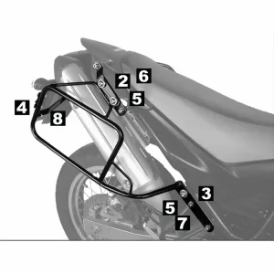 Zniżka Stelaż kufrów bocznych Hepco&Becker Lock-It Yamaha XT 660 R/X [04-06]