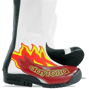 Buty żużlowe dziecięce Daytona Speed Youngsters biało - czerwone Hit cenowy