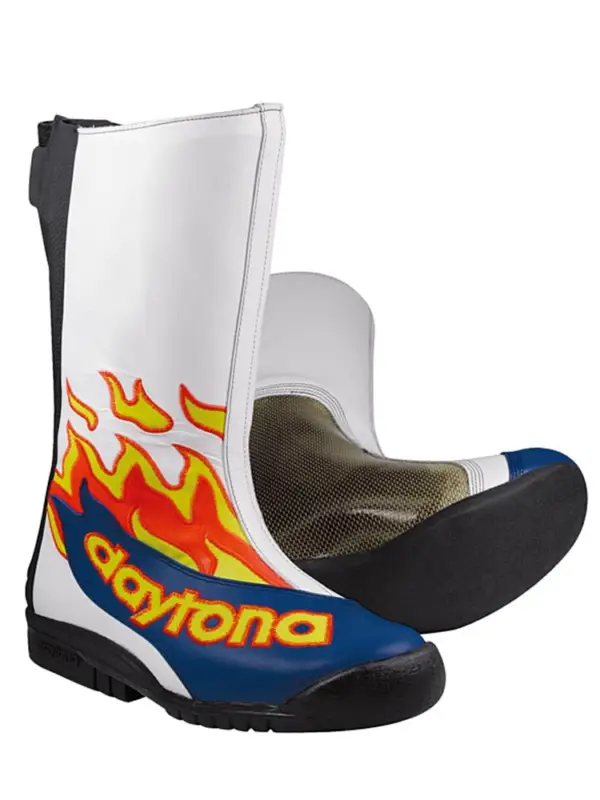 Bestseller Buty żużlowe Daytona Speed Master II GP biało-niebieskie