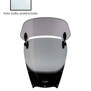 Szyba motocyklowa MRA X-Creen-Touring "XCT" Yamaha TDM 900 (02-15) przeźroczysta Łatwy zwrot