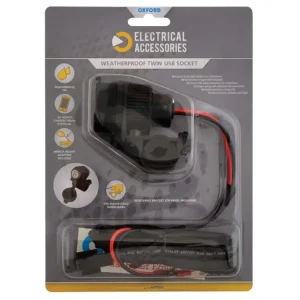 Oferta limitowana Gniazdo zapalniczki 12V Oxford [wejście USB]