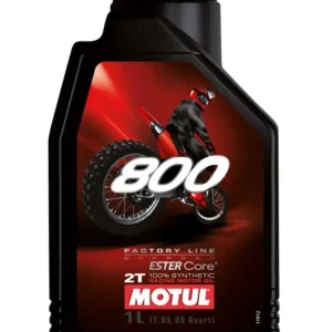 Olej silnikowy Motul 800 2T syntetyczny [pojemność: 1 L] Darmowy zwrot