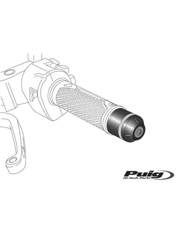 Łatwy zwrot Końcówki kierownicy PUIG do BMW F800 R 09-14