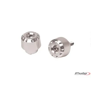 Cena promocyjna Końcówki kierownicy PUIG do BMW R1200R 15-18 / S1000XR 15-18 - krótkie (srebrne)
