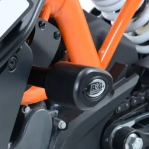 Crash pady Aero R&G do KTM RC 125 (14-16) / RC 200 (14-16) / RC 390 (14-18) czarne Ostatnie sztuki