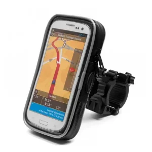 Do wyczerpania zapasów Wodoodporne etui Biketec na smartfon i nawigację z uchwytem na kierownicę Extreme® [155 x 77 x 20 mm]