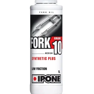 Dostępne od ręki Olej do teleskopów/ amortyzatorów/ zawieszenia IPONE Fork Synthetic Plus 10W [poj.: 1 litr]