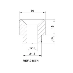 Adapter lusterek PUIG Hi-Tech 4 do kierownicy BMW Ostatnie sztuki