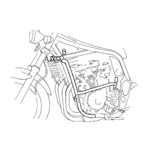 Gmole - czarne Hepco&Becker do Suzuki GSF 1200 S / N Bandit [-00] Łatwy zwrot