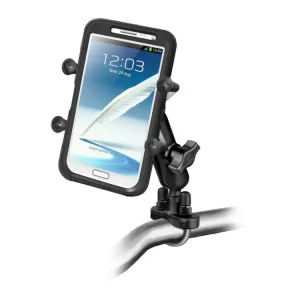 Uniwersalny uchwyt RAM X-Grip IV do dużych smartfonów montowany do ramy kierownicy Szybka dostawa