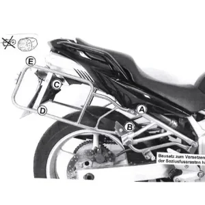 Stelaż kufrów bocznych Hepco&Becker Yamaha FZ6/ Fazer [03-06] montowany na stałe Darmowy zwrot