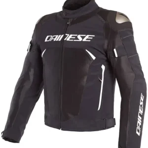 Motocyklowa kurtka tekstylna Dainese Dinamica Air D-Dry® czarno-biała Ograniczona ilość
