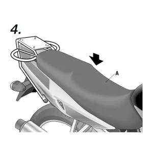 Stelaż pod kufer centralny Shad Suzuki GS 500/ F (01-11) Promocja
