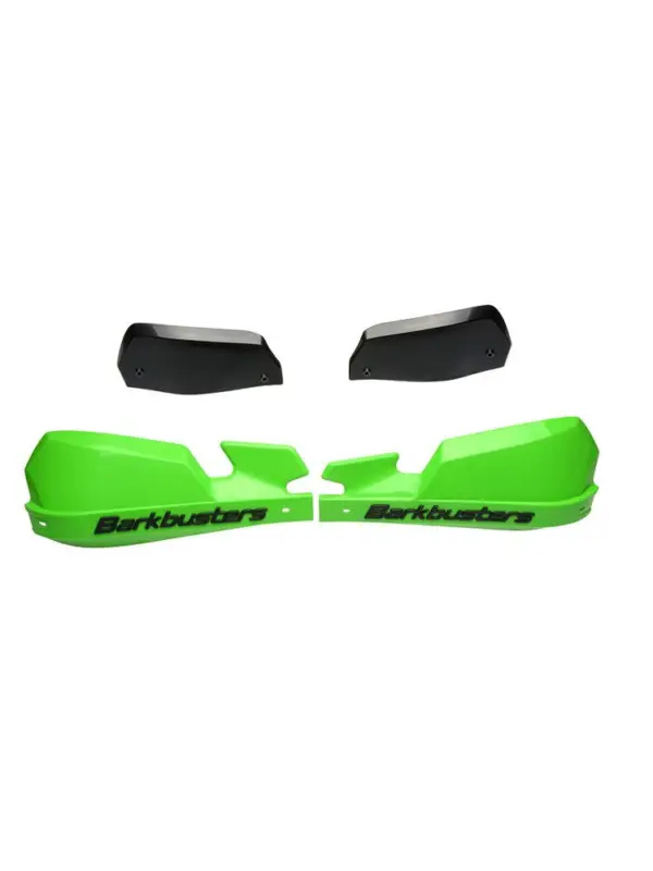 Handbary Barkbusters VPS + zestaw mocujący BMW F800GS (08 -12) BMW R1200GS (do 12) BMW R1200GSA (do 13) BMW HP2 Megamoto (07-09) TRIUMPH Tiger 1050 Sport (13-23) zielone Do wyczerpania zapasów