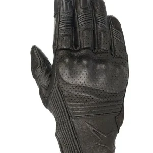 Rękawice motocyklowe skórzane Alpinestars Mustang v2 czarne Dostępne od ręki