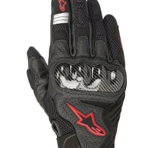 Rękawice motocyklowe Alpinestars SMX-1 Air v2 czarno-czerwone Tylko dziś