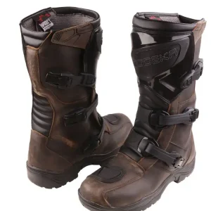 Buty motocyklowe turystyczne Modeka Ikarus brązowe Kup teraz