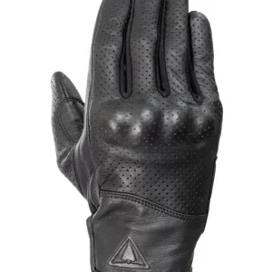 Super okazja Rękawice motocyklowe letnie damskie skórzane Racer Verano czarne