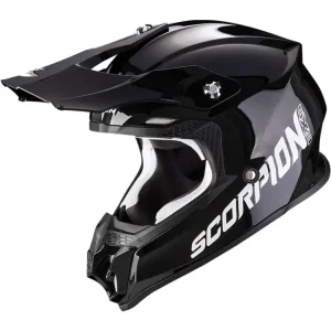 Kask enduro Scorpion VX-16 Evo Air Solid czarny połysk Niska cena