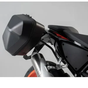 Okazja Zestaw: kufry boczne plastikowe + stelaże URBAN ABS SW-MOTECH do Honda CB300 R (18-), CB125R (CBF125NA) JC79 (17-) [pojemność: 2 x 16,5l]