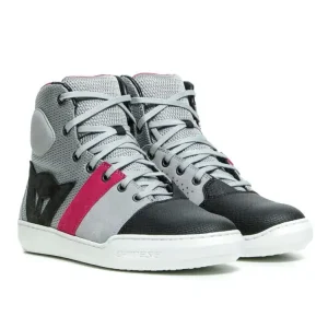 Popularny Damskie buty motocyklowe Dainese York Air Lady szaro-różowe