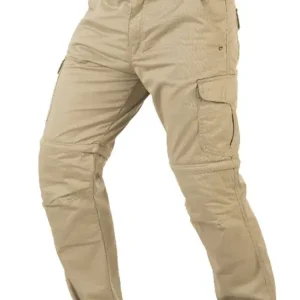 Tekstylne spodnie motocyklowe TRILOBITE Dual Pants Beżowe Wyjątkowa oferta