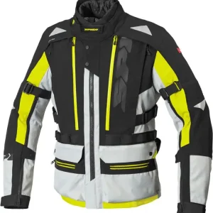 Kurtka motocyklowa tekstylna Spidi Allroad czarna-fluo Tylko do końca tygodnia
