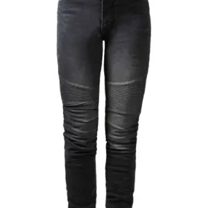 Spodnie motocyklowe jeansowe damskie John Doe Betty Biker czarne Rabat