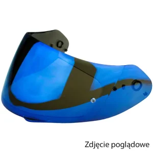 Kup teraz Szybka do kasku Scorpion Exo-1200/710/510/491/390 lustrzana, niebieska [model: KDF14-3]