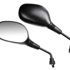 Lusterka Lampa Trac mocowane na kierownicy [para; M10 x 1.25] Łatwy zwrot