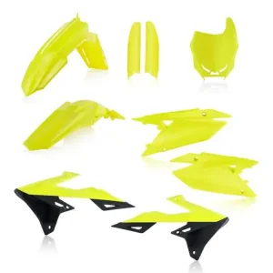 Super okazja Pełny zestaw plastików Acerbis Suzuki RMZ 250 (19-24)/ 450 (18-24) fluo-czarny
