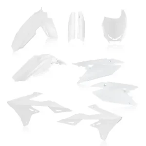 Pełny zestaw plastików Acerbis Suzuki RMZ 250 (19-24)/ 450 (18-24) biały Dostępne od ręki
