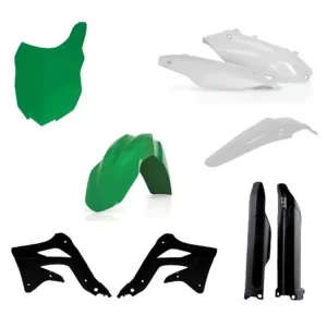 Pełny zestaw plastików Acerbis Kawasaki KX 450 F [13-15] zielono-biało-czarny Okazja
