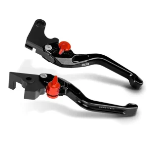 Dźwignie krótkie EVOS Womet-Tech do Yamaha YZF R6 (99-04), YZF R1(02-03), FZ1 FAZER (01-05) czarne Tani