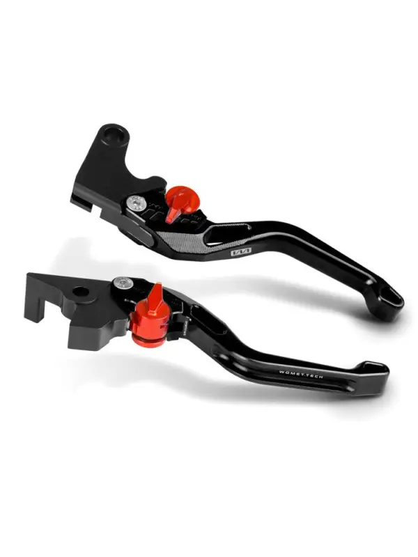 Dźwignie krótkie EVOS Womet-Tech do Yamaha YZF R6 (99-04), YZF R1(02-03), FZ1 FAZER (01-05) czarne Tani