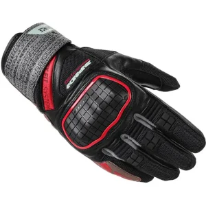 Rękawice motocyklowe Spidi X-Force czarno-czerwone Premium