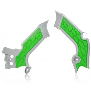 Osłony ramy Acerbis X-Grip Kawasaki (wybrane modele) czarno-zielone Promocja