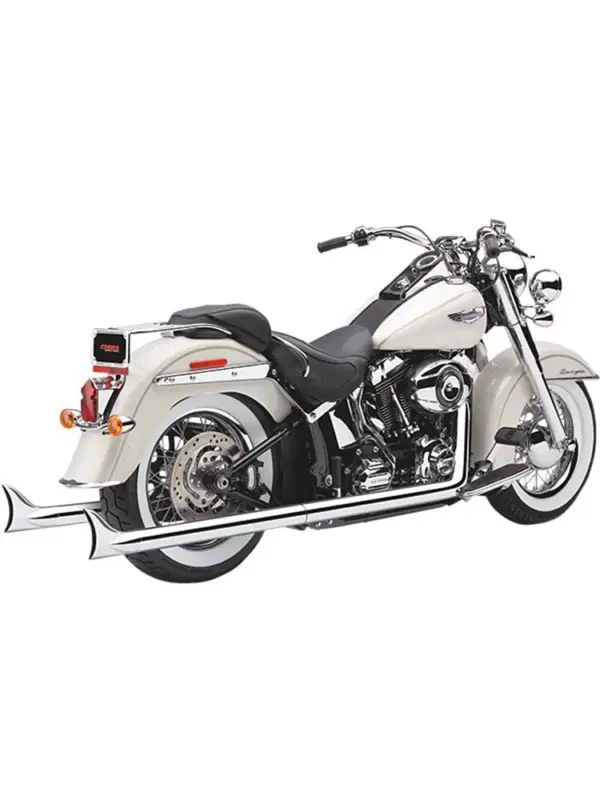 Układ wydechowy Bad Hombre Dual Cobra Harley Davidson Softail Heritage Classic / Softail Fat Boy Obniżka ceny