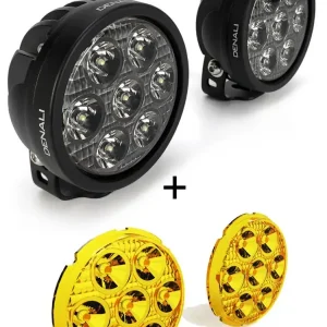 Kup teraz Zestaw lamp LED DENALI 2.0 D7 z technologią DataDim + żółte soczewki (2 sztuki)