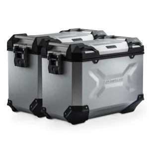 Zestaw: kufry boczne + stelaże PRO TRAX ADV SW-MOTECH 45/45L do motocykla Ducati Multistrada 1260 Enduro [18-] Multistrada 950 / S [16-], Multistrada V2/ S [21-] [pojemność 2 x 45 L] Wysoka jakość