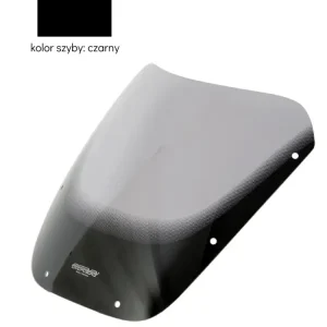 Popularny Szyba motocyklowa MRA oryginalny kształt "O" Suzuki GS 500 E (-95) / Honda NTV 650 (FIVESTAR/TCP) (-95) czarna