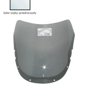 Szyba motocyklowa MRA Touring "T" Honda CBR 1000 F (89-92) przeźroczysta Premium
