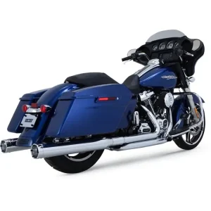 Tłumiki (Slip-On) Vance & Hines Monster Round chrom do Harley Davidson FLHT/FLHTK/FLHR/FLHX/FLTRX/FLTRU/FLTRK (roczniki 17-20) Tylko do końca tygodnia