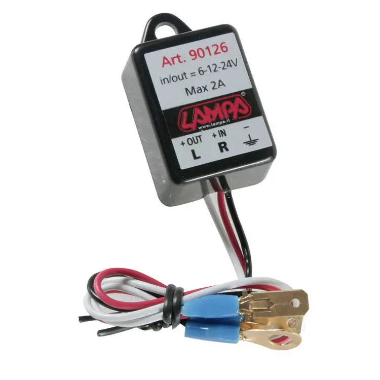 Elektroniczny przerywacz do kierunkowskazów ledowych 6/12/24V marki Lampa Dostępne od ręki