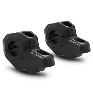 Ostatnie sztuki Zestaw podwyższający kierownicę SW-MOTECH APRILIA Pegaso 650 Factory (91-95), Suzuki DR 650 SE(08-), BMW F 650 CS Scarver (02-06), F 650 GS / Dakar (00-07) [H: 30mm]