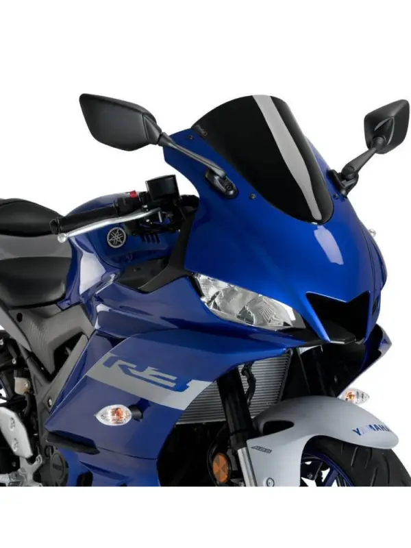 Zniżka Szyba sportowa PUIG do Yamaha YZF-R3 (19-) czarna