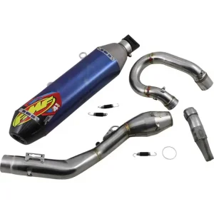 Pełny układ wydechowy FMF Factory 4.1 RCT anodowany niebieski do Husqvarna FE 350 (20-21) Taniej