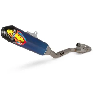 Pełny układ wydechowy FMF Factory 4.1 RCT anodowany niebieski do Husqvarna FE 501 (20-21) Tylko dziś