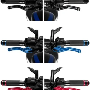Zestaw regulowanych klamek superkrótkich PUIG do Suzuki GSX-S750 (17-21) Oferta limitowana